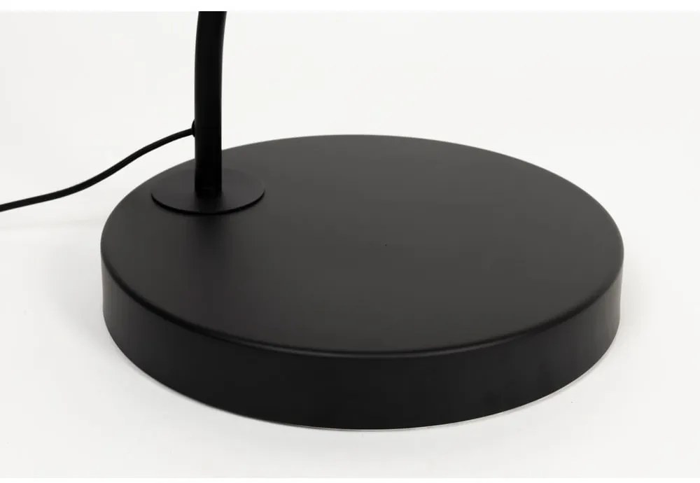 Lampadar negru cu abajur textil (înălțime 220 cm) Martine – White Label