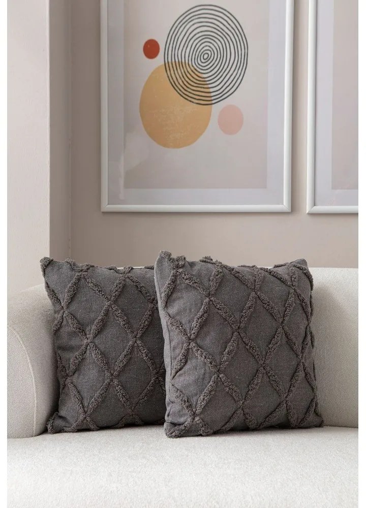 Fețe de pernă 2 buc. 43x43 cm Tuffet – Mioli Decor