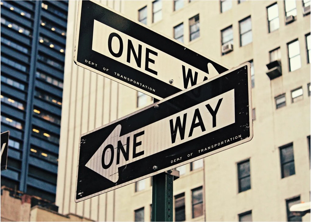 Tablou - New York ONE WAY (70x50 cm)