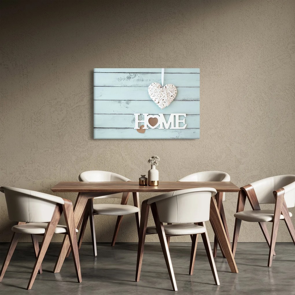 Tablou - I love home (90x60 cm)