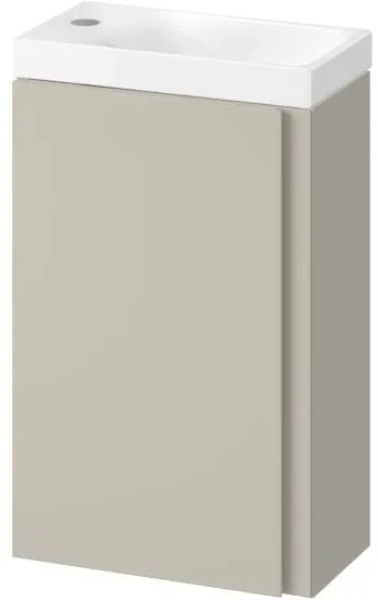 Dulap baie suspendat cu lavoar inclus 40 cm, casmir, Cersanit Moduo