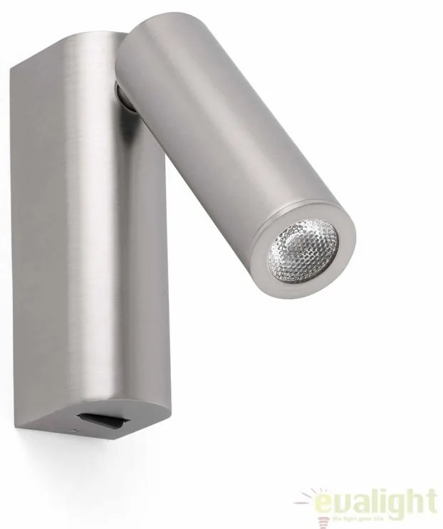 Aplica de perete LED design modern minimalist ROB nickel 68499