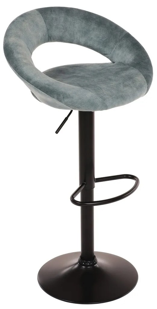 Set de scaune de bar AUB-822 BLUE4, 2 buc.