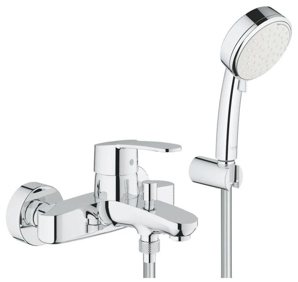 Grohe Eurostyle Cosmopolitan baterie cadă-duș perete StarLight Chrome 3359220A