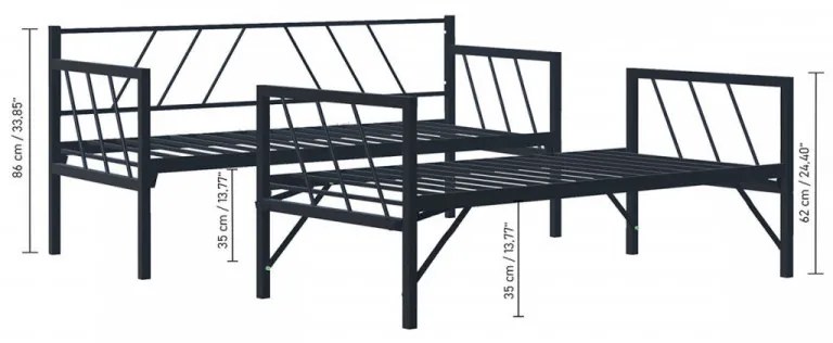 Pat 1 Persoana Glory, Negru