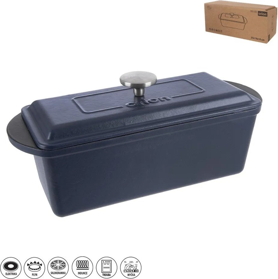 Formă pentru pâine de casă din fontă 35x14 cm Litina – Orion