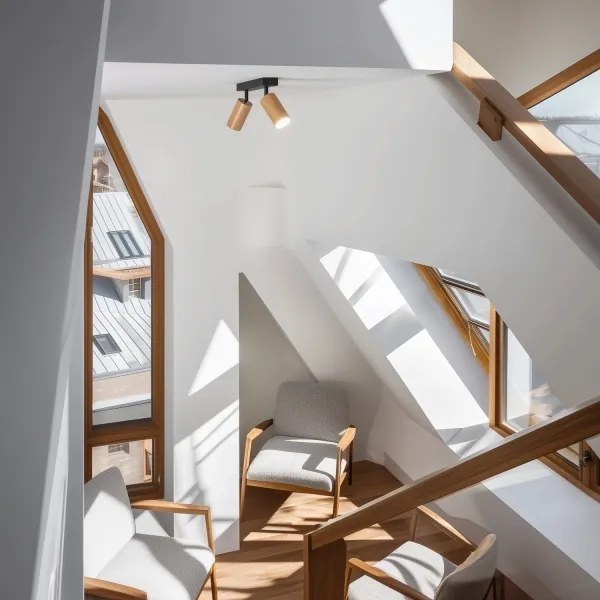 Spot Brilagi SELE 2xGU10/30W/230V negru/bej