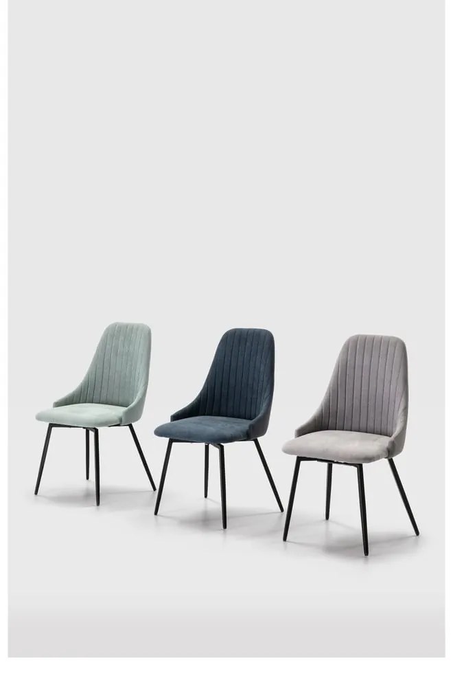 Scaune de dining verde-mentă 2 buc. Elma – Marckeric