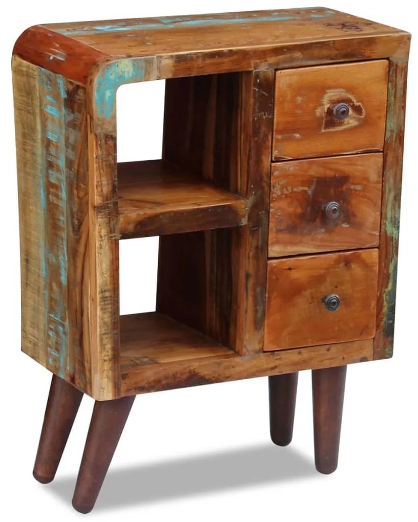 243343 vidaXL Servantă, 60x30x80 cm, lemn masiv reciclat