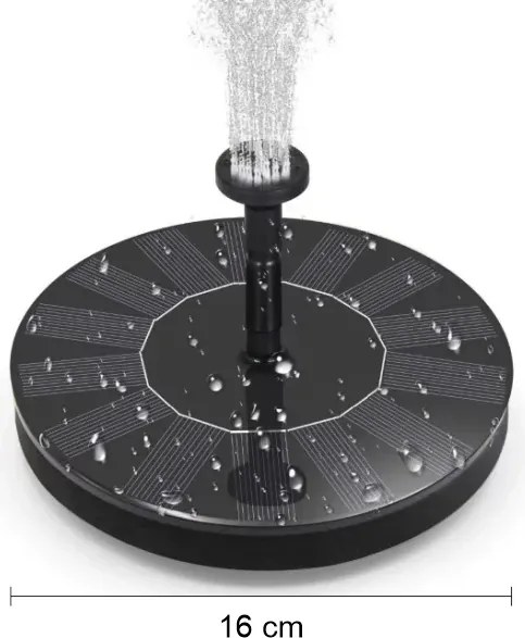 Zaparkorun Fântână solară de grădină