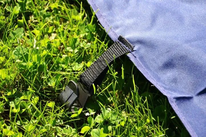 Set de 2 pereți laterali pentru cort de grădină PROFI 3 x 3 m - albastru