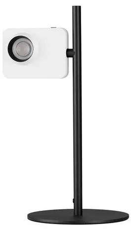 Lampa de masa LED cu spot directionabil stil minimalist KEDROS alb