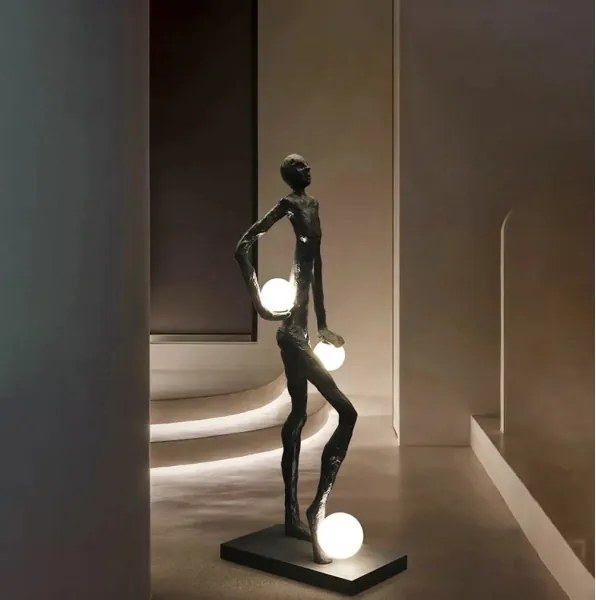 Immax 08805XL - Lampadar SILUETTE 3xE27/60W/230V 185 cm Aura