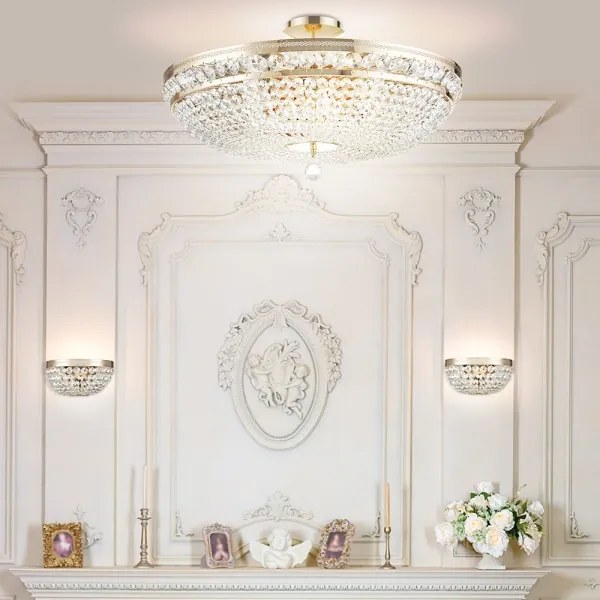 Plafonieră Maytoni DIA700-CL-12-G OTTILIA 12xE14/60W/230V