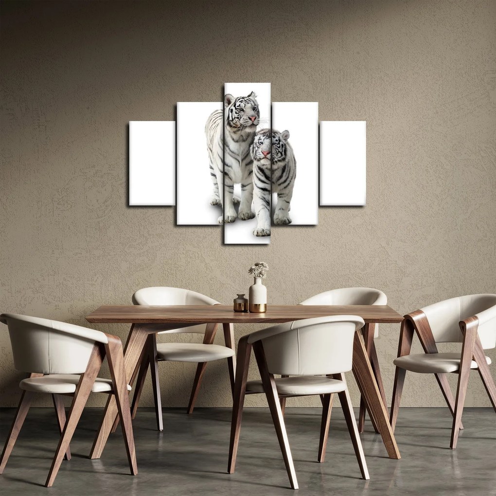 Tablou - Tigrul alb (150x105 cm)