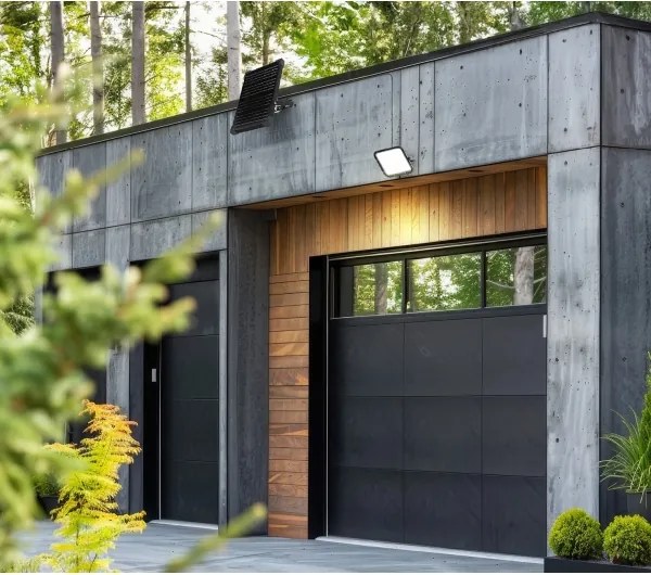 Proiector LED solar de exterior cu senzor LED/30W/6,4V IP65 3000/4000K