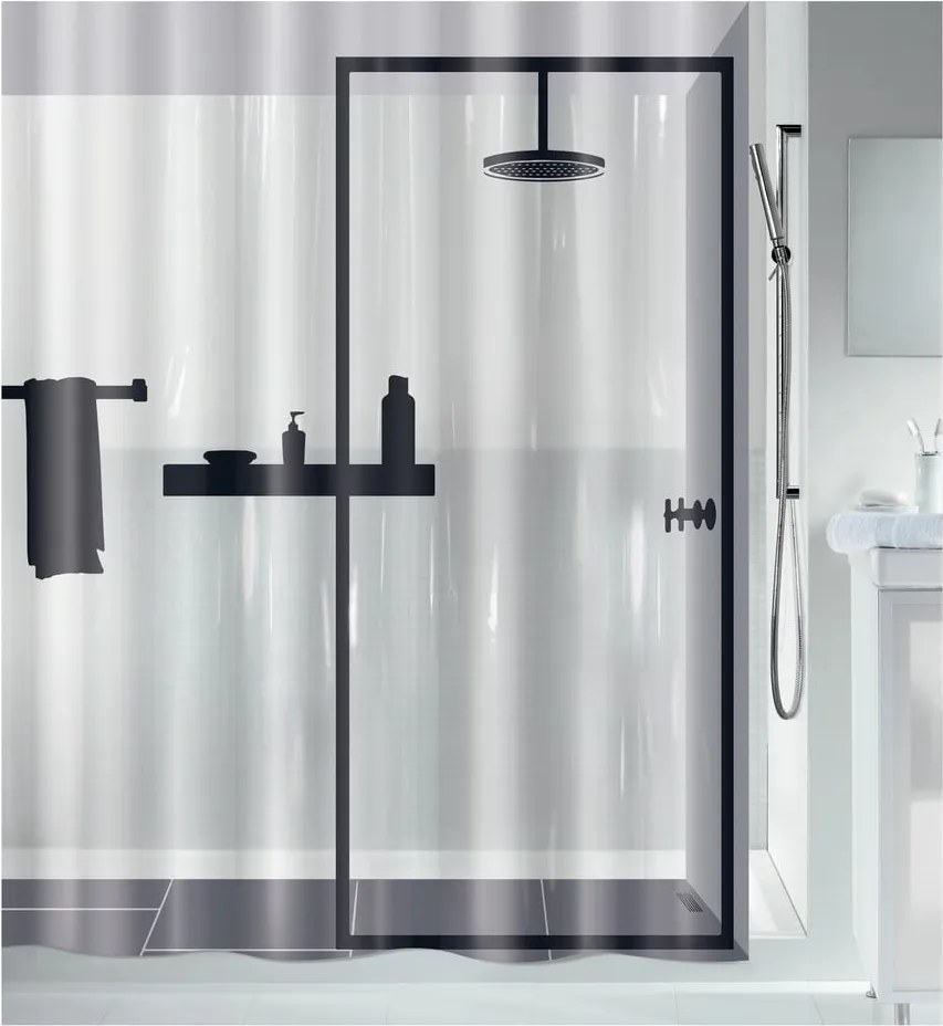Perdea de duș 180x200 cm Illusion – Spirella