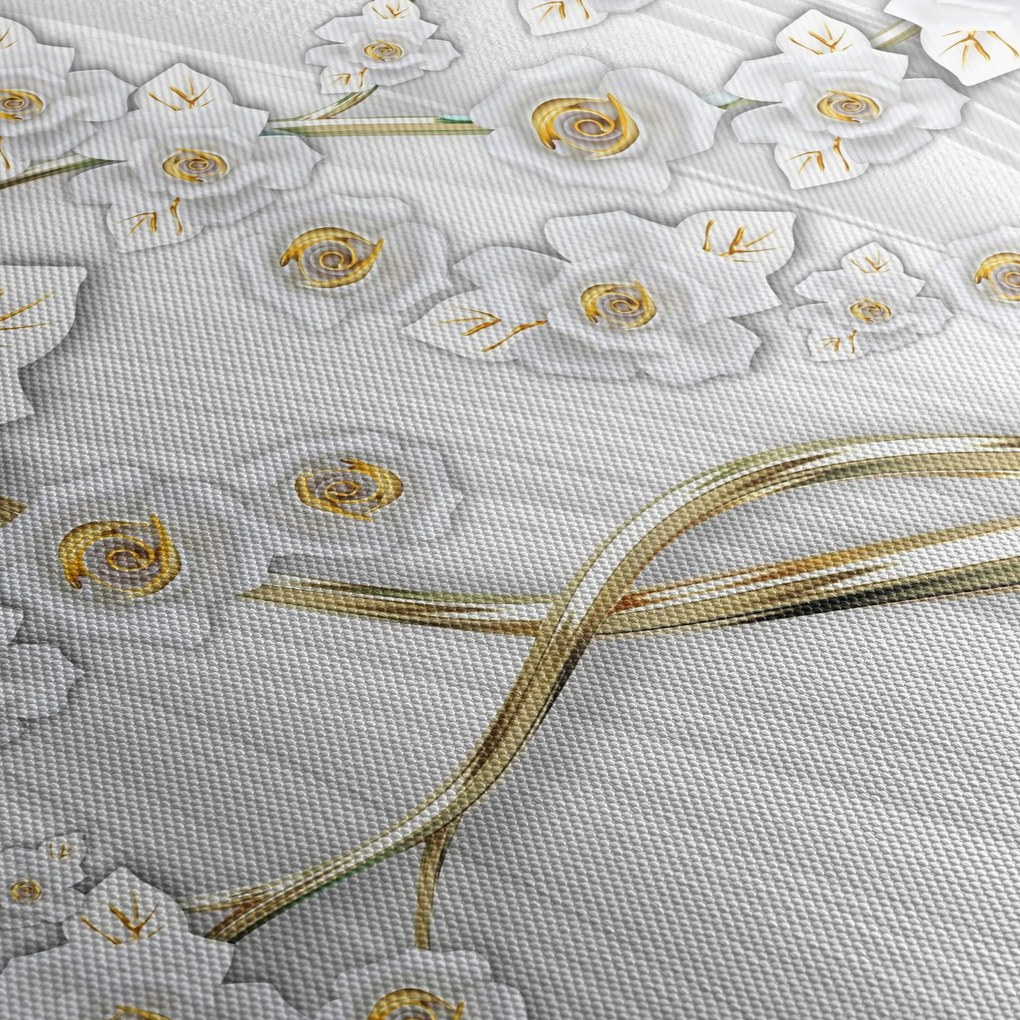 Tablou - Copac cu decor auriu (90x60 cm)