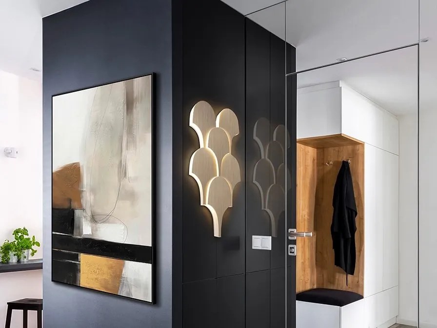 Aplica LED de perete design decorativ Serea S