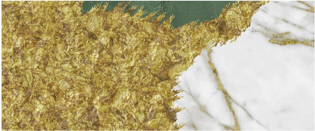 Tablou - Marmură verde N⁰2 (120x50 cm)