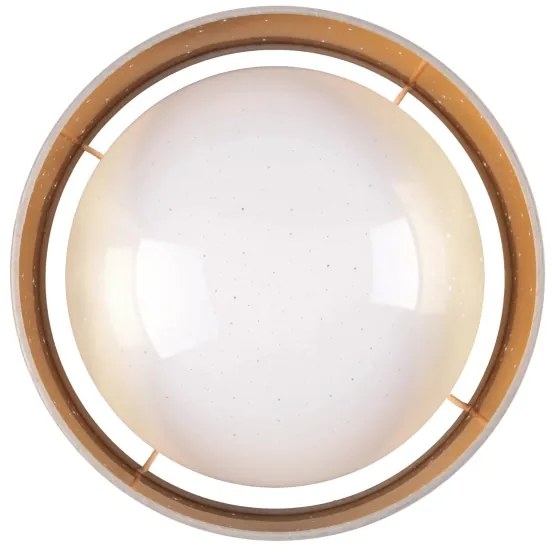 Plafonieră LED TULUZA LED/18W/230V d. 32 cm maro