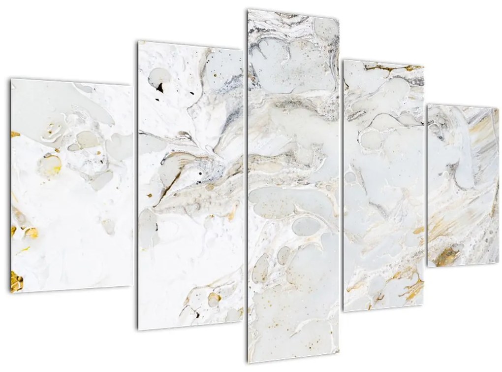 Tablou - Hârtie de ulei cu design de marmură (150x105 cm)