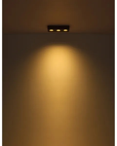 Plafonieră LED Globo 43100-3 HANGARAU LED/14W/230V 11,7x33,2 cm