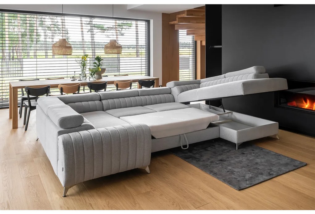 Coltar extensibil Louis pe dreapta Softis 11