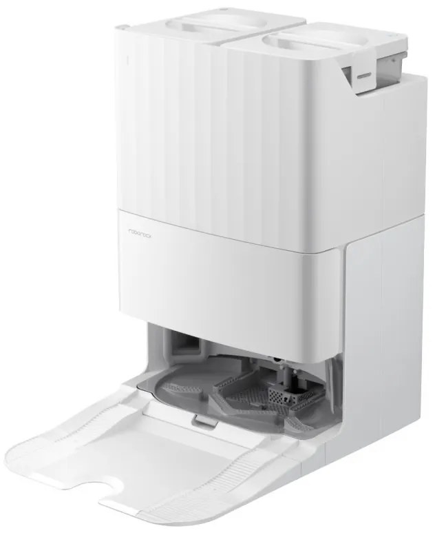 Aspirator robot Roborock QR 598, 8000 Pa, 5200 mAh, 60W, 3D mapping, Statie de incarcare, Autonomie 3 ore, Alb