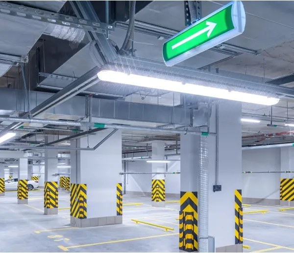 Corp de iluminat LED fluorescent industrial NEXFORCE LED/52W/230V IP66 4000K