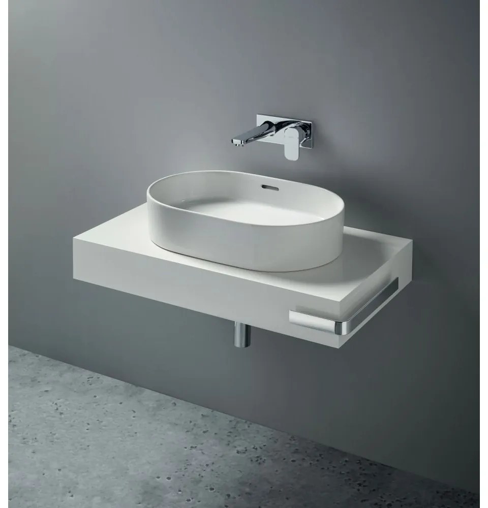 Blat pentru lavoar Ideal Standard Adapto 85 cm alb lucios Alb lucios, 850 mm