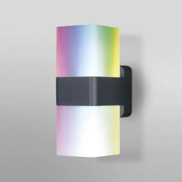 Ledvance - Aplica de perete LED RGB pentru exterior SMART + CUBE LED/13.5W/230V IP44 Wi-Fi