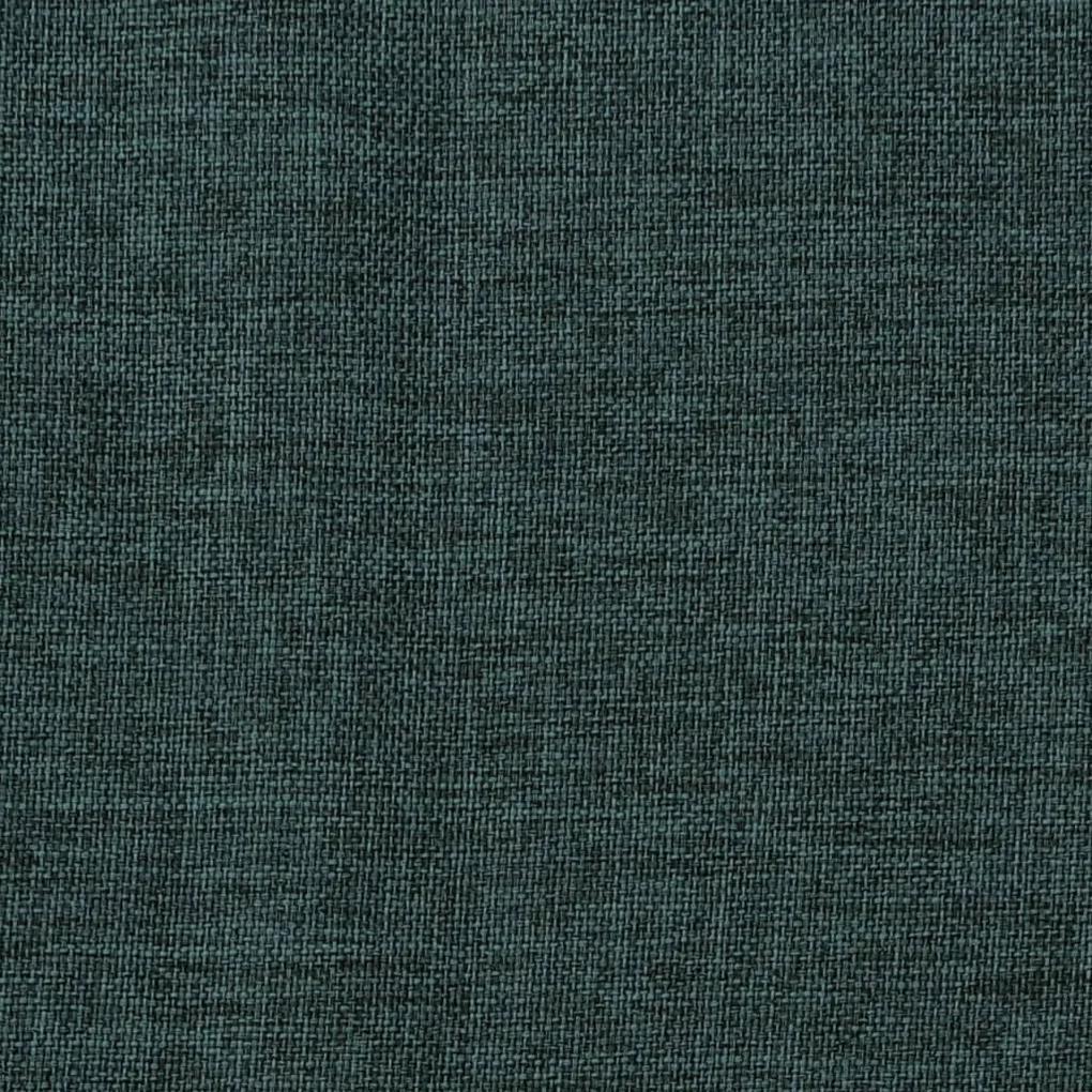 Draperii opace, aspect in, cu ocheti, 2 buc., verde, 140x245 cm 2, Verde, 140 x 245 cm