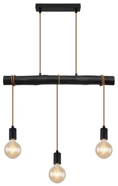 Lustră pe cablu GREGOR 3xE27/60W/230V Globo 15539-3HB