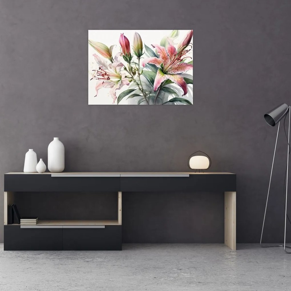 Tablou - Crinii, ilustrații (70x50 cm)