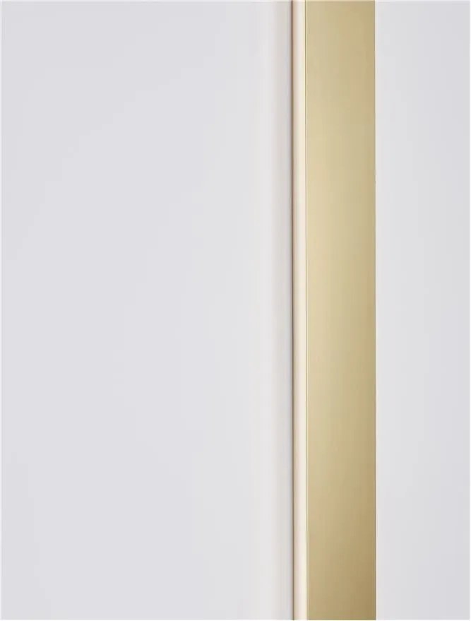 Aplica LED pentru baie cu protectie IP44 SELINE aurie L-120cm