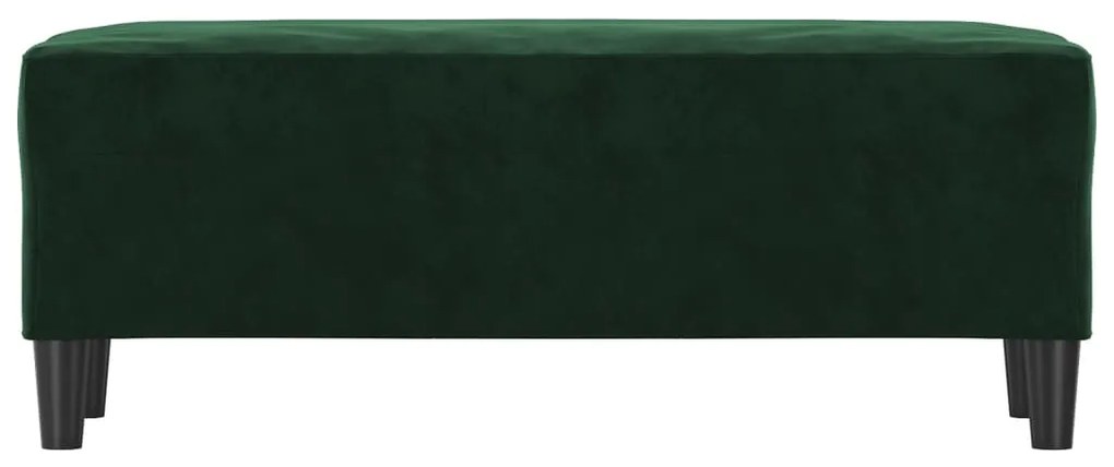 Banca, verde inchis, 100x35x41 cm, catifea Verde inchis, 100 x 35 x 41 cm