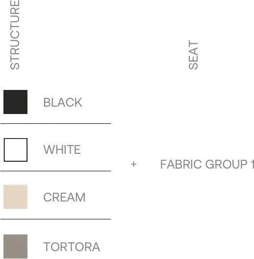 Set de 4 scaune exterior MADISON tapitat