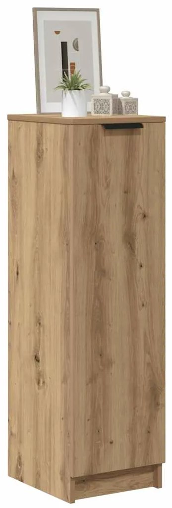 vidaXL Pantofar, stejar artizanal, 29,5x35x100,5 cm lemn prelucrat