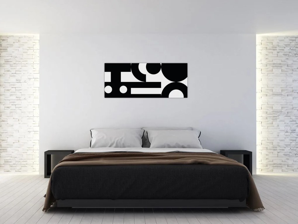 Tablou - Abstracție geometrică N⁰3 (120x50 cm)