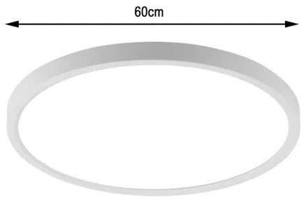 Plafonieră LED RGB dimabilă Immax NEO 07169-W60 TUDO 65W/230V Wi-Fi Tuya + telecomandă