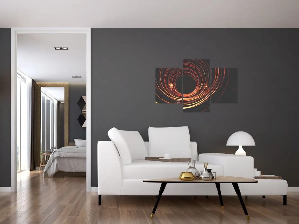 Tabloul cu linii abstracte (90x60 cm)
