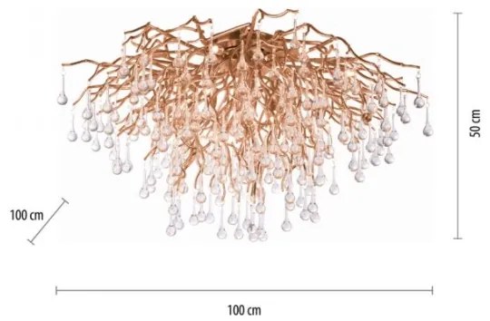 Plafonieră Paul Neuhaus 8092-11 ICICLE 14xG9/40W/230V