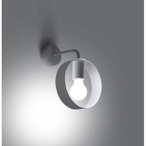 Lampă de perete TITRAN 1xE27/60W/230V alb Sollux SL.1134