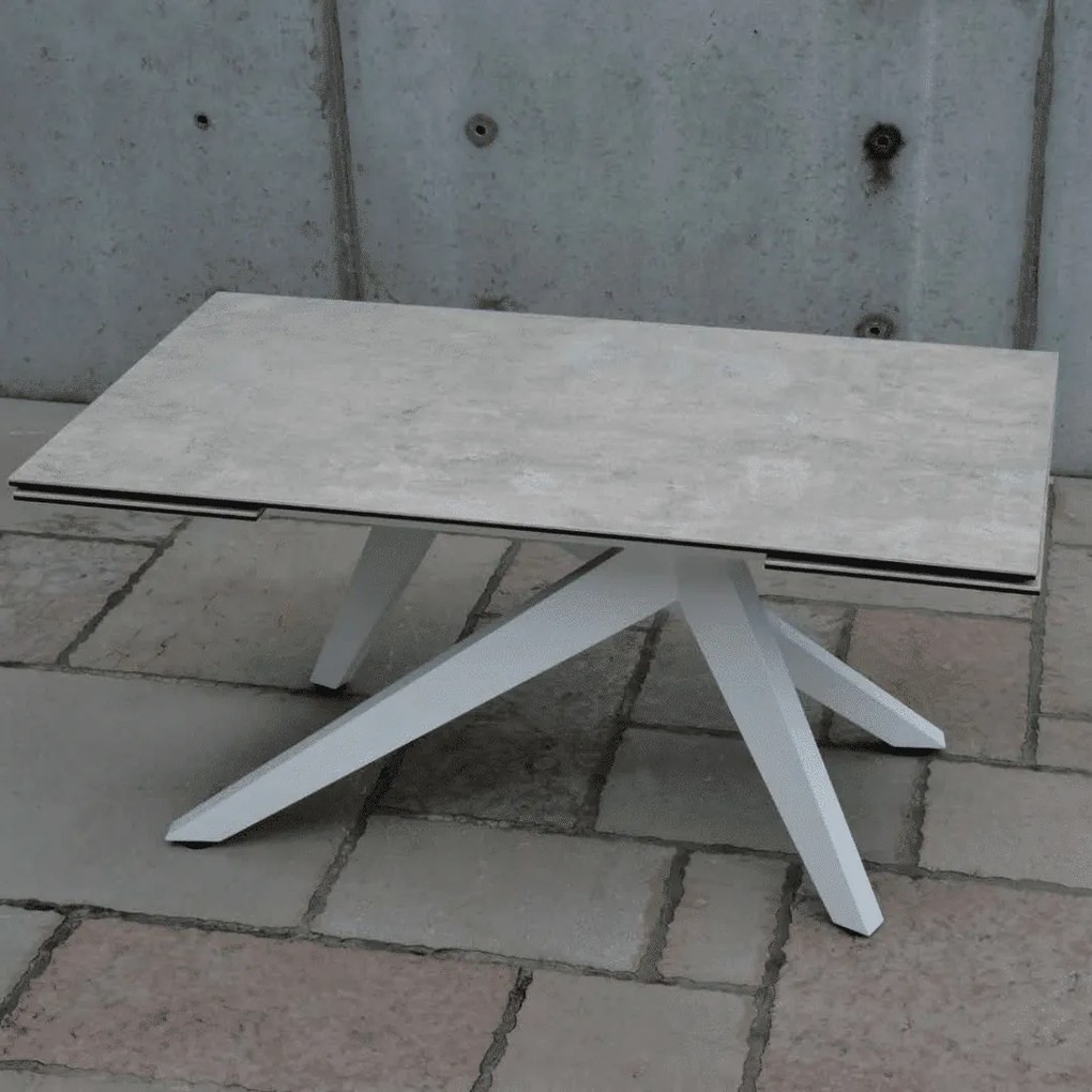 MASA SASSO - STICLA CERAMICA CU PICIOR METALIC - EFECT CIMENT