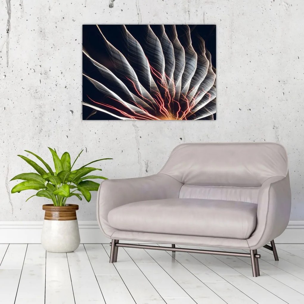 Tablou - Descărcare de lumini (70x50 cm)