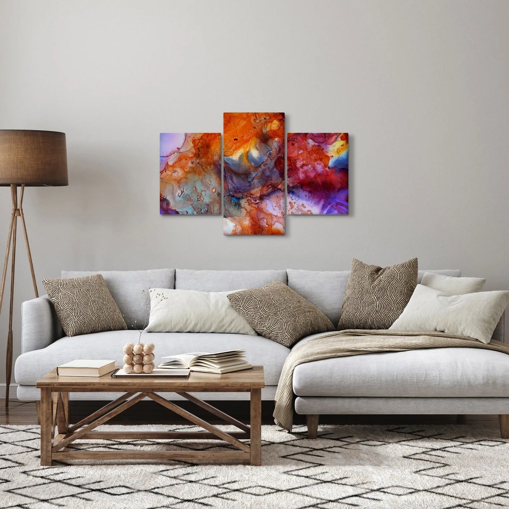 Tablou - Abstract Ink Art (90x60 cm)