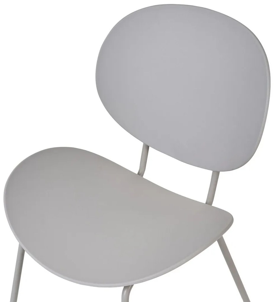 Set 2 buc scaune de sufragerie Sarrah (gri) . 1075891