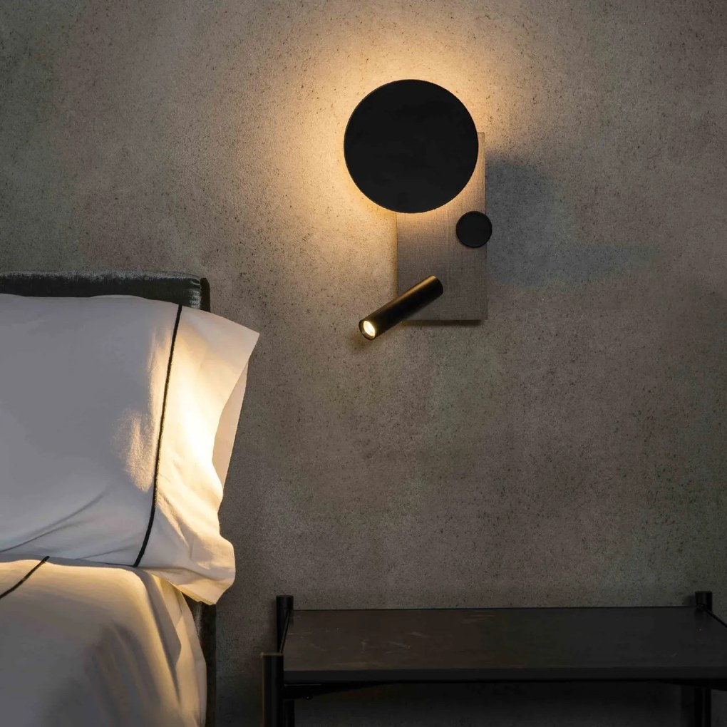 Aplica perete ambientala cu reader LED KLEE dreapta 20065