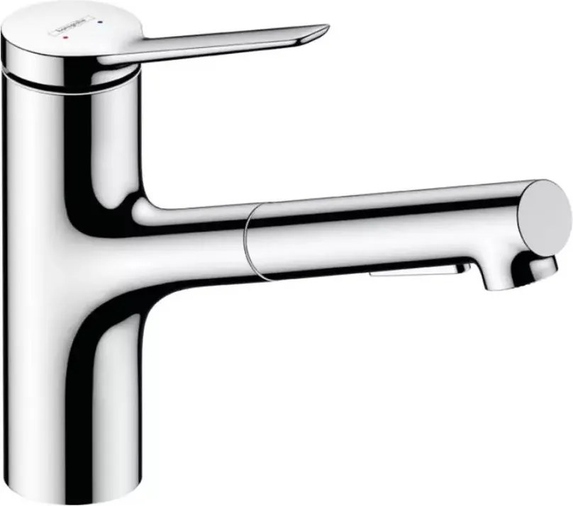 Baterie bucatarie cu dus extractibil Hansgrohe Zesis M33 150 Eco lite cu 2 jeturi
